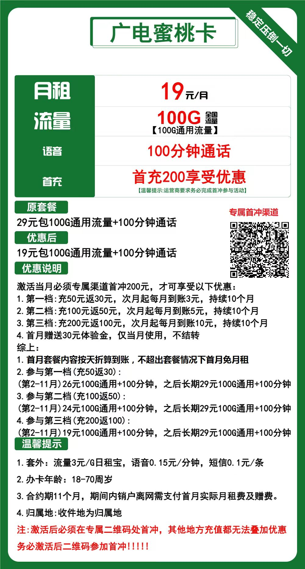 独特广电流量卡推荐:月租24元,99GB流量,轻松实现自由选号