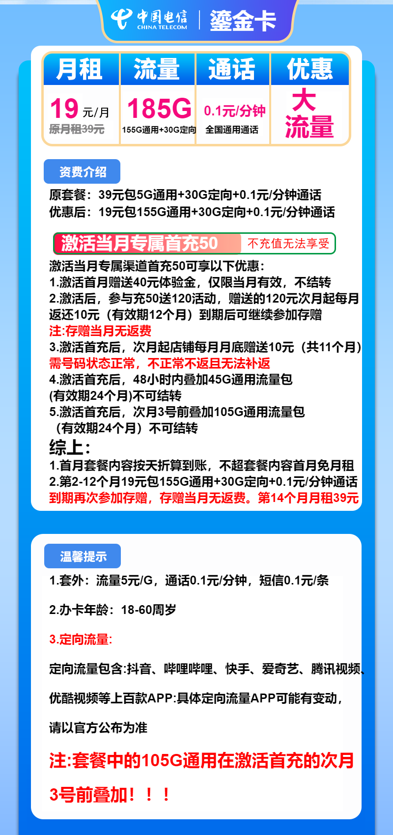 【2025年5月必看】19元155G电信流量卡推荐！大厂员工私藏套餐申请入口（附真实案例）